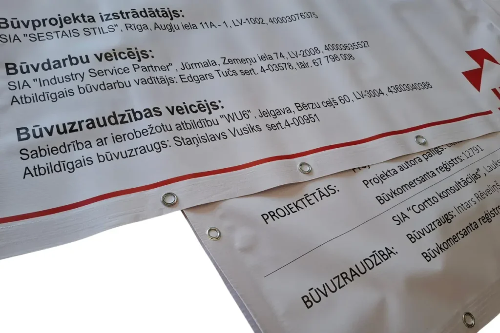 Būvtāfele, būvtāfeles izgatavošana