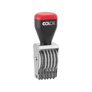 Numerators Colop 03006, ciparu augstums 3 mm, 6 joslas