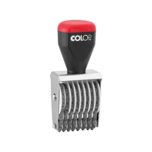 Numerators Colop 03008, ciparu augstums 3 mm, 8 joslas