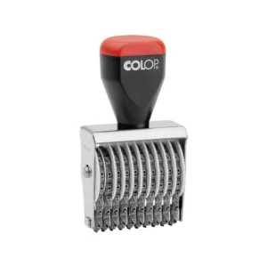 Numerators Colop 03010, ciparu augstums 3 mm, 10 joslas