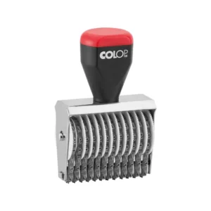 Numerators Colop 03012, ciparu augstums 3 mm, 12 joslas