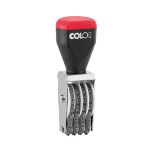 Numerators Colop 04004, ciparu augstums 4 mm, 4 joslas