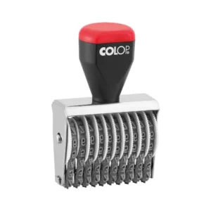 Numerators Colop 04010, ciparu augstums 4 mm, 10 joslas