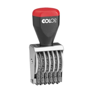 Numerators Colop 05006, ciparu augstums 5 mm, 6 joslas