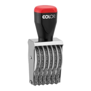 Numerators Colop 07006, ciparu augstums 7 mm, 6 joslas