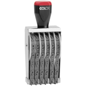 Numerators Colop 12006, ciparu augstums 12 mm, 6 joslas