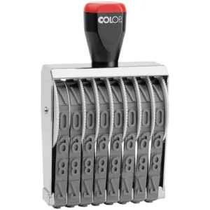 Numerators Colop 15008, ciparu augstums 15 mm, 8 joslas