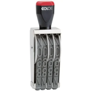 Numerators Colop 18004, ciparu augstums 18 mm, 4 joslas