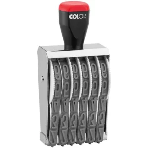 Numerators Colop 18006, ciparu augstums 18 mm, 6 joslas